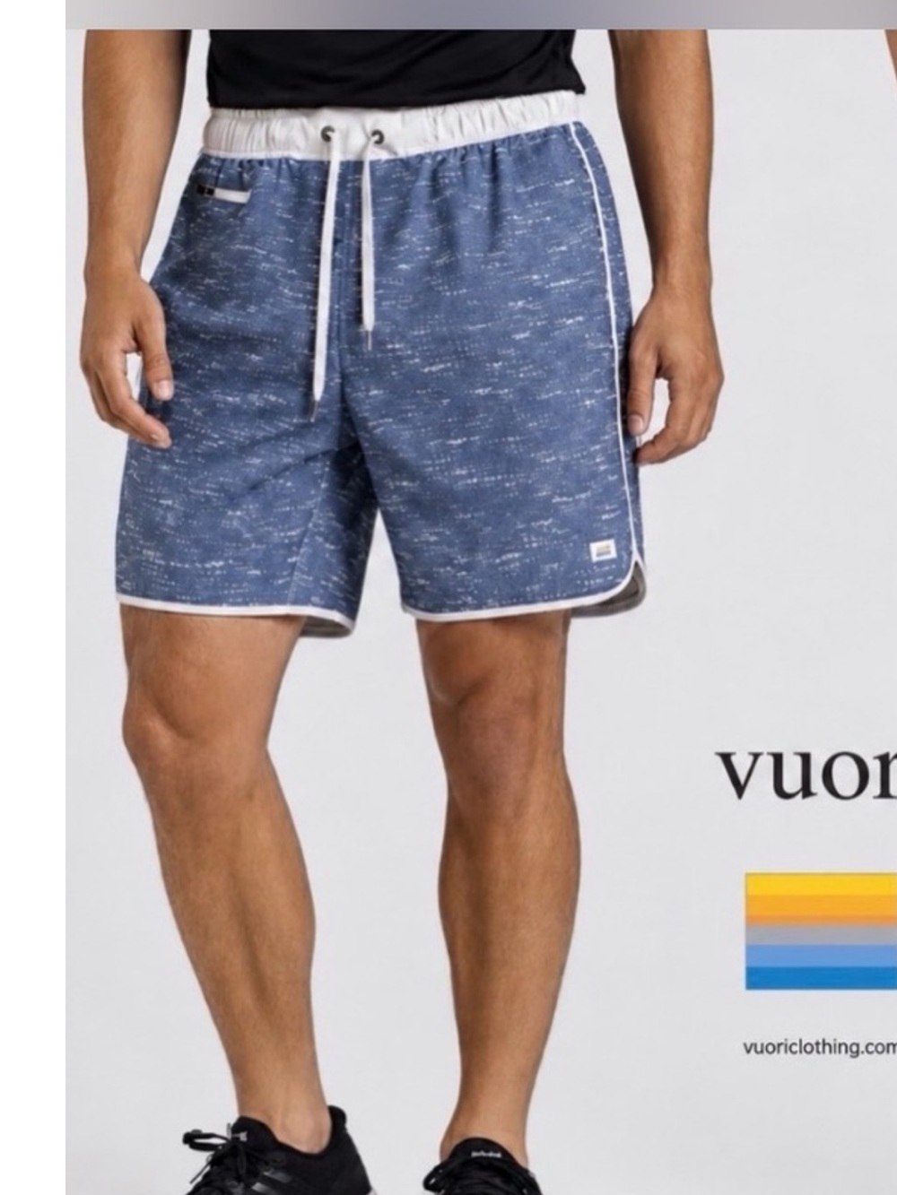 Vuori Men's Banks Athletic Shorts Small